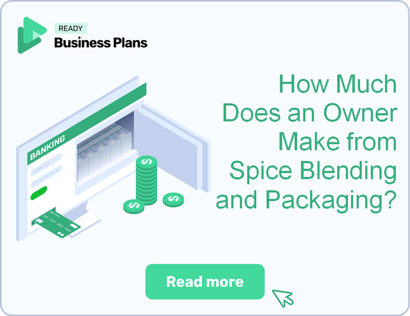 How Much Does an Owner Make from Spice Blending and Packaging?