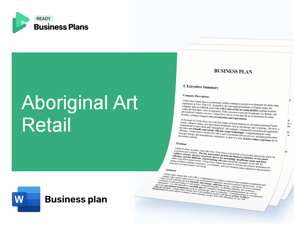 Aboriginal Art Retail Business Plan