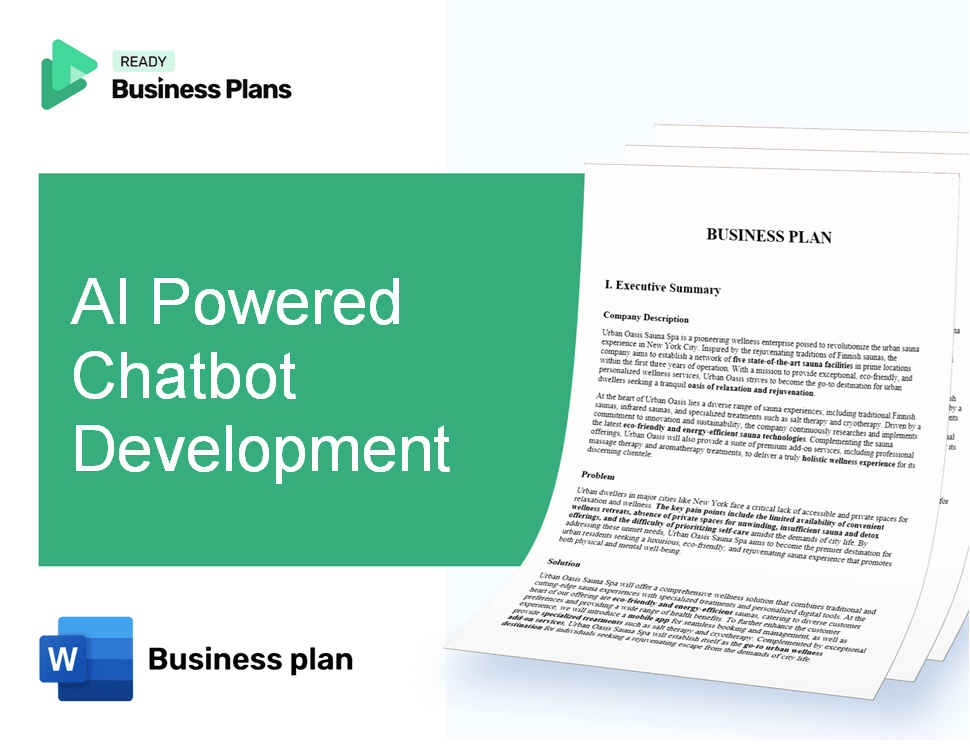 AI Powered Chatbot Development Business Plan
