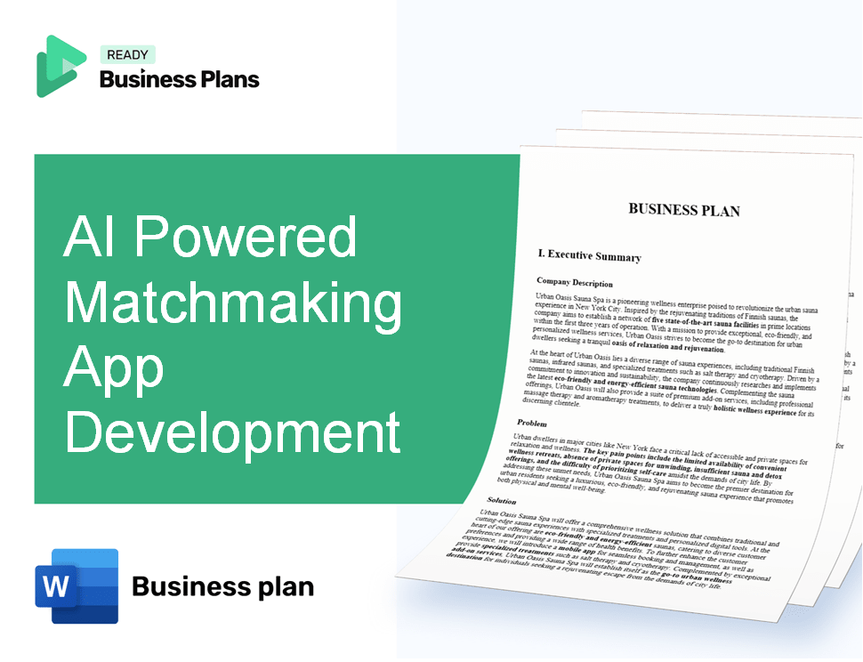 AI Powered Matchmaking App Development Business Plan
