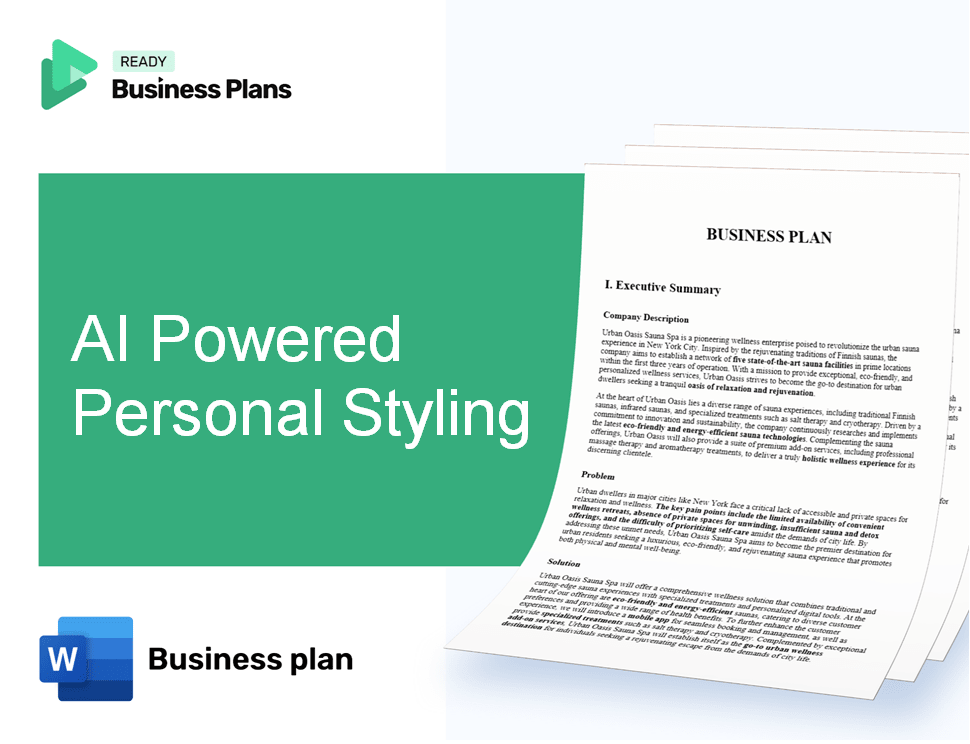 AI Powered Personal Styling Business Plan