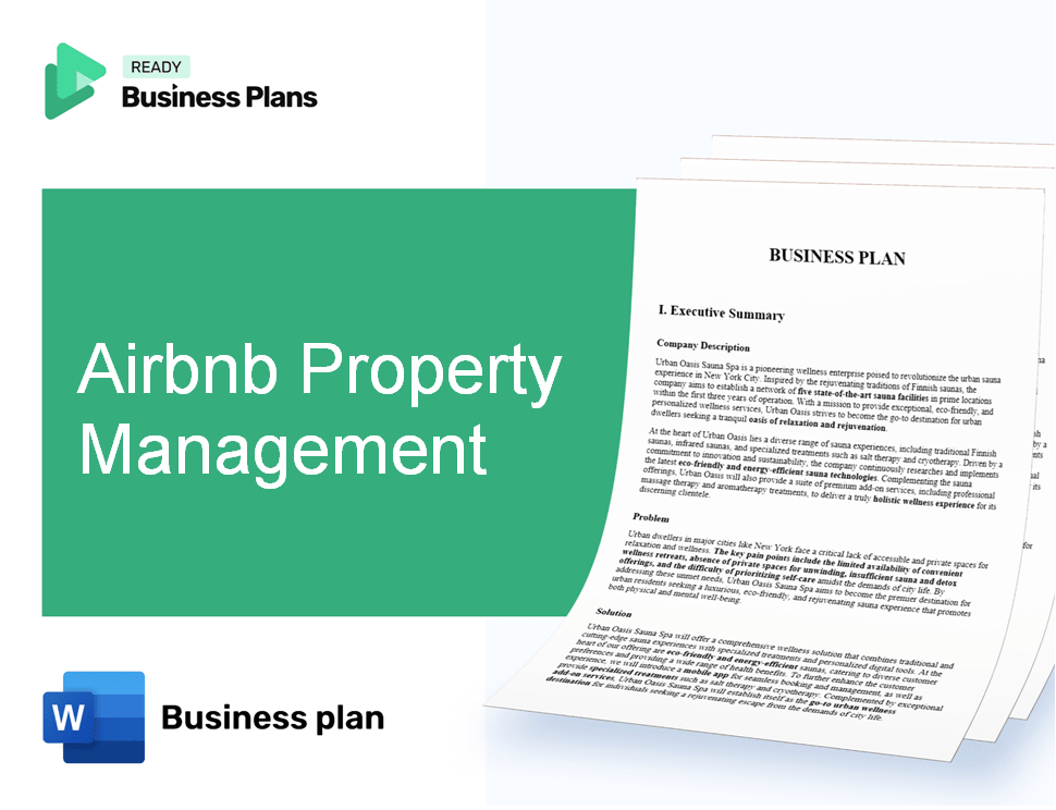 Airbnb Property Management Business Plan