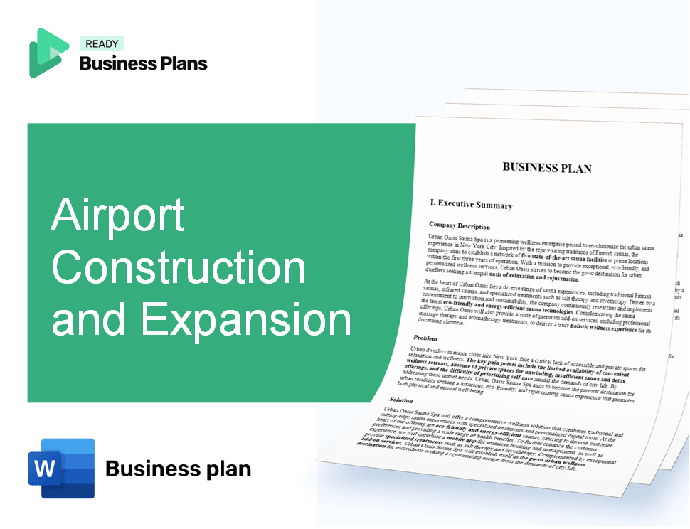 Airport Construction and Expansion Business Plan