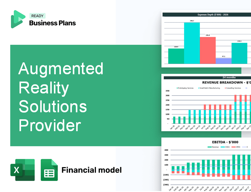 Augmented Reality Solutions Provider Financial Model