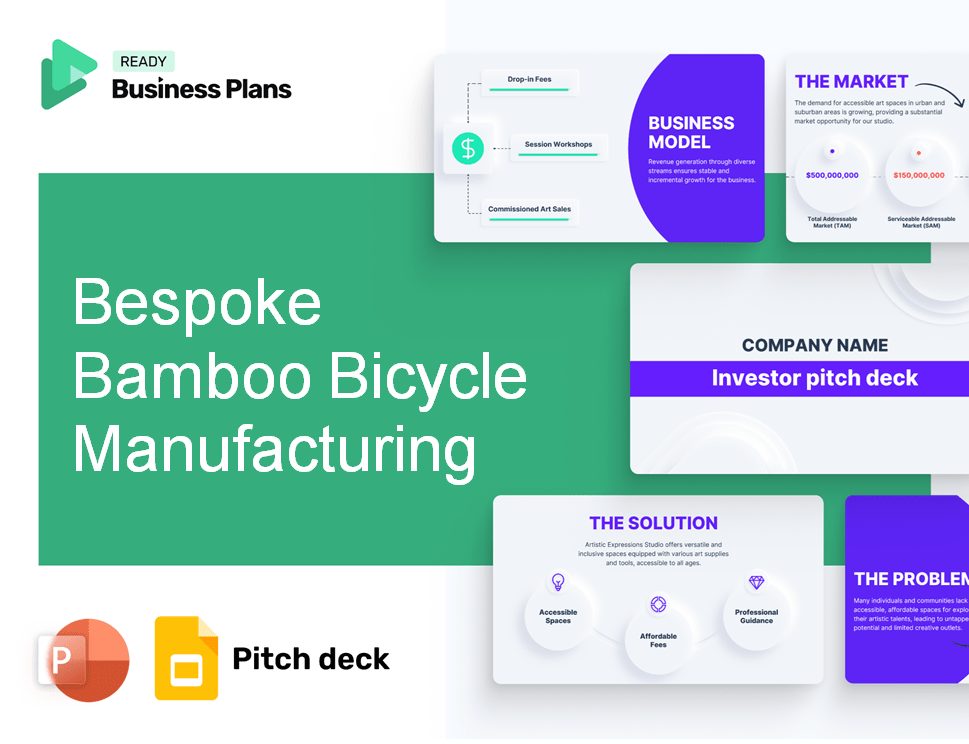 Bespoke Bamboo Bicycle Manufacturing Pitch Deck