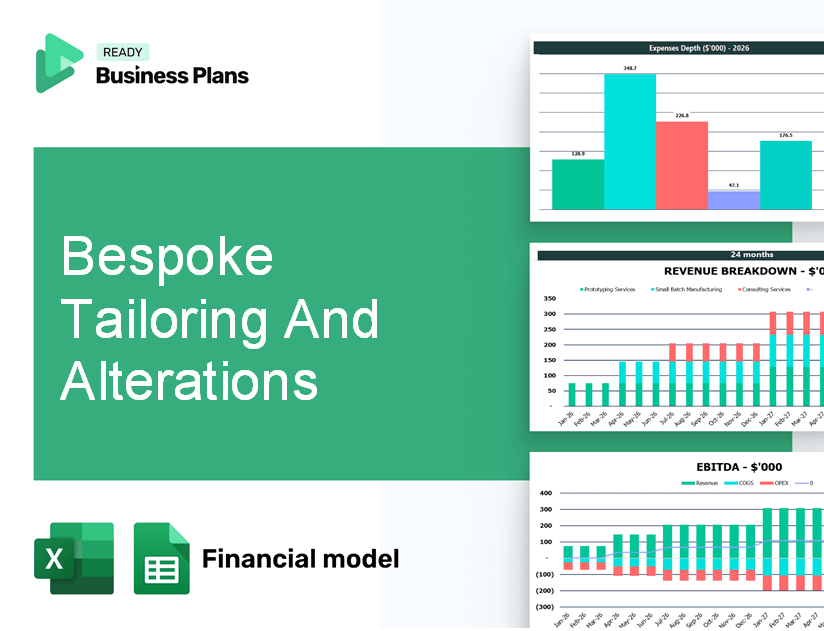 Bespoke Tailoring And Alterations Financial Model