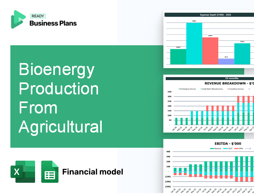 Bioenergy Production From Agricultural Waste Financial Model
