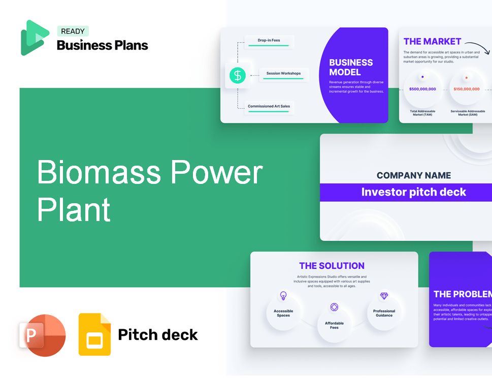 Biomass Power Plant Pitch Deck