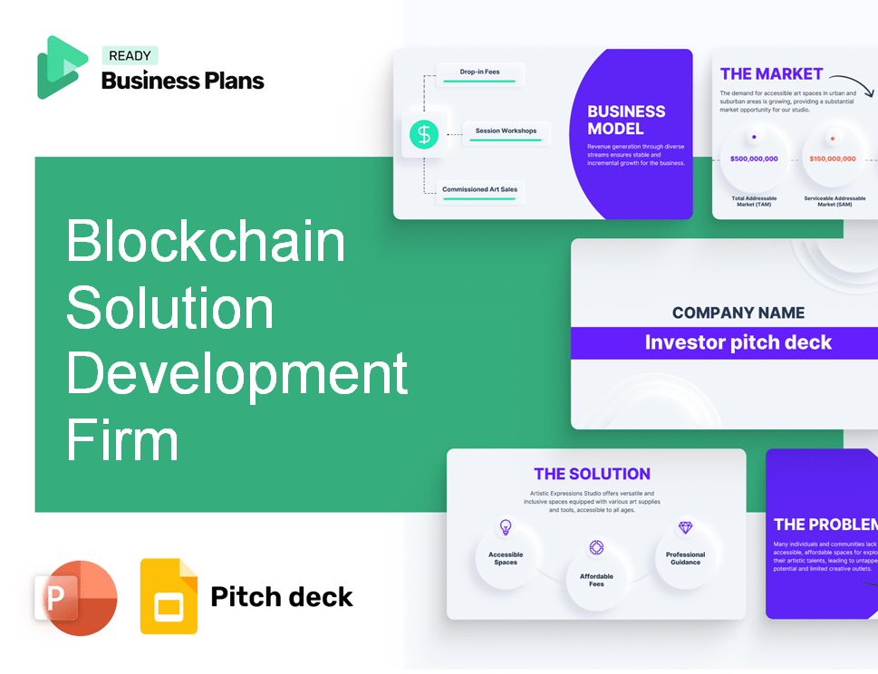 Blockchain Solution Development Firm Pitch Deck