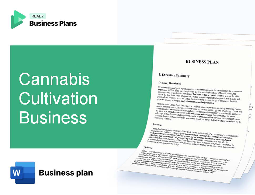 Cannabis Cultivation Business Business Plan