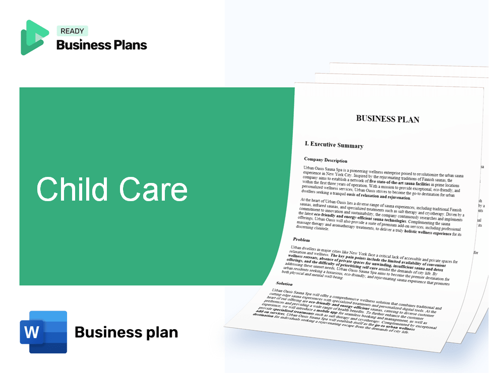 Child Care Business Plan