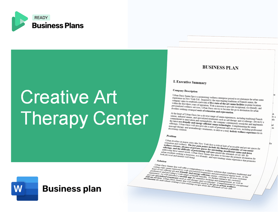 Creative Art Therapy Center Business Plan
