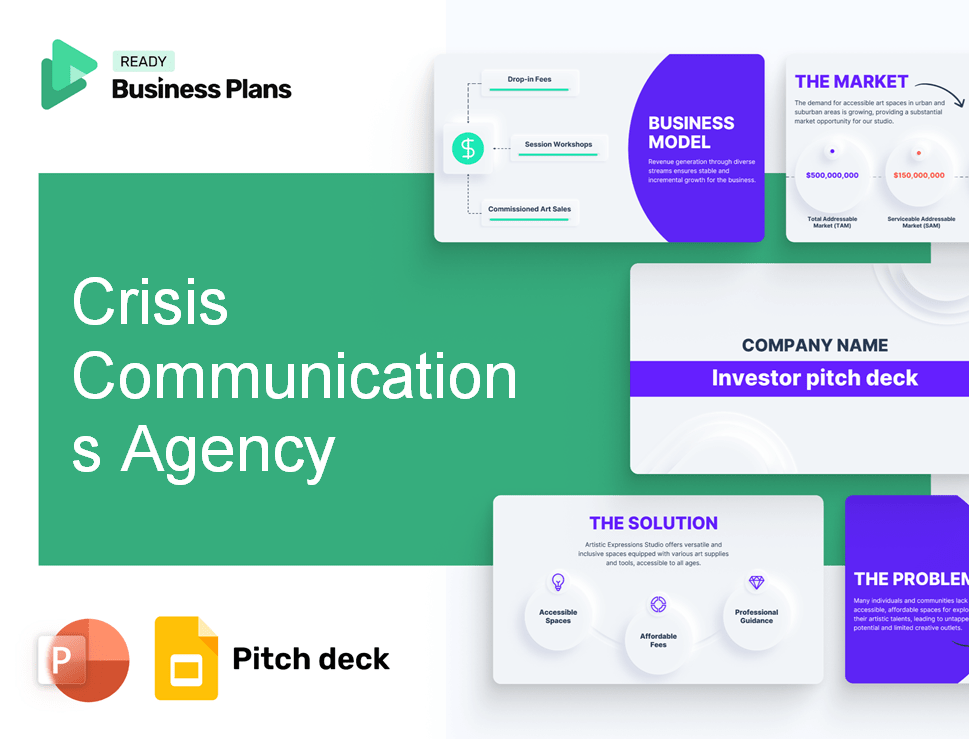 Crisis Communications Agency Pitch Deck
