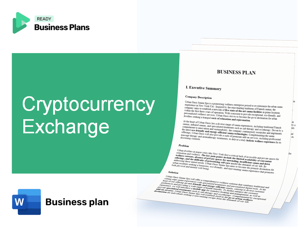 Cryptocurrency Exchange Business Plan