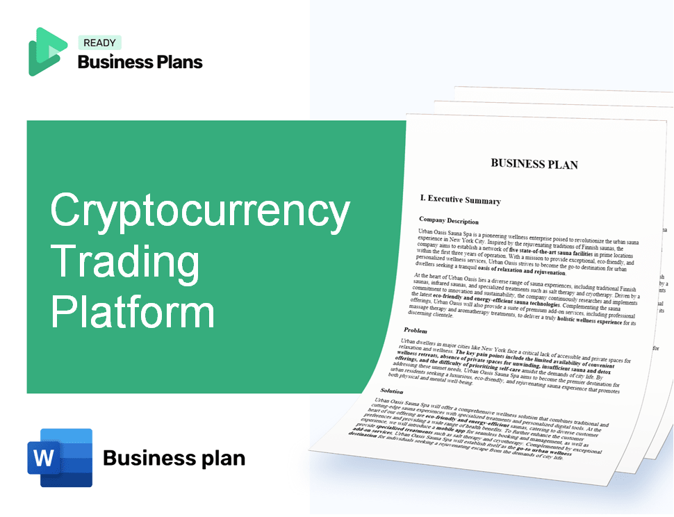 Cryptocurrency Trading Platform Business Plan