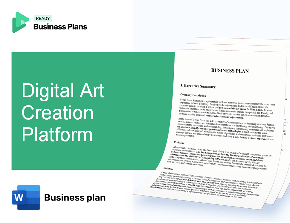 Digital Art Creation Platform Business Plan