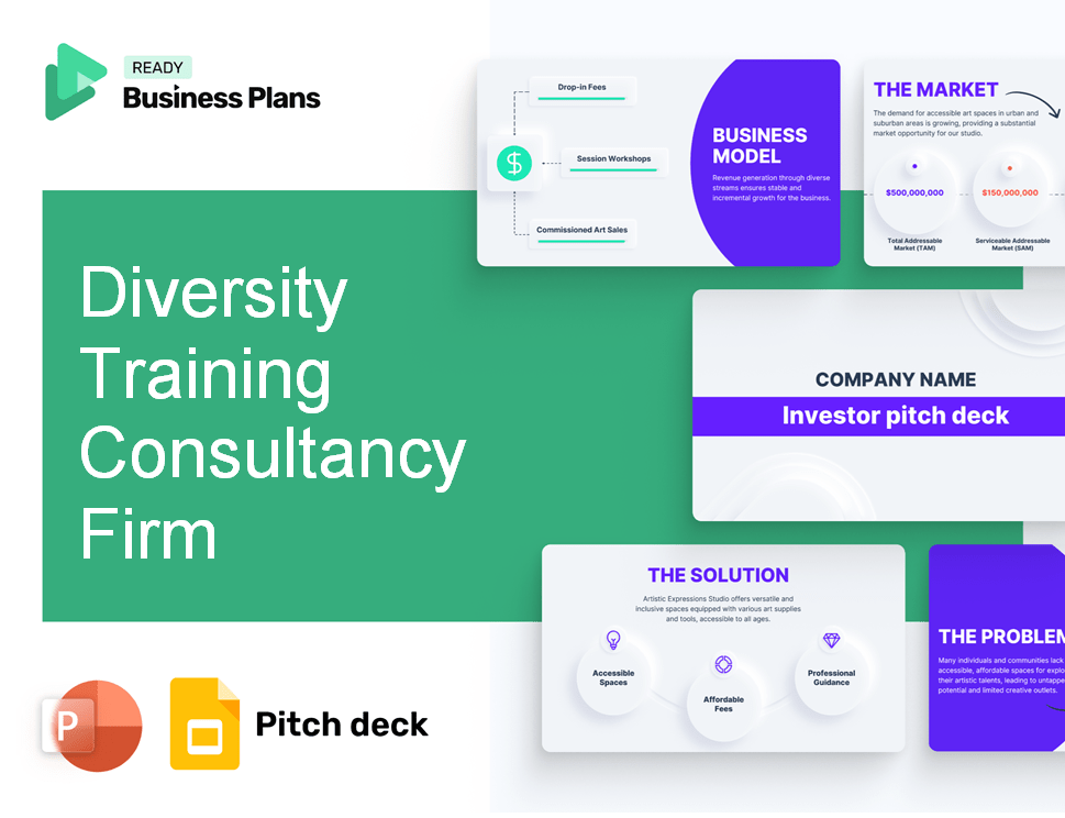 Diversity Training Consultancy Firm Pitch Deck