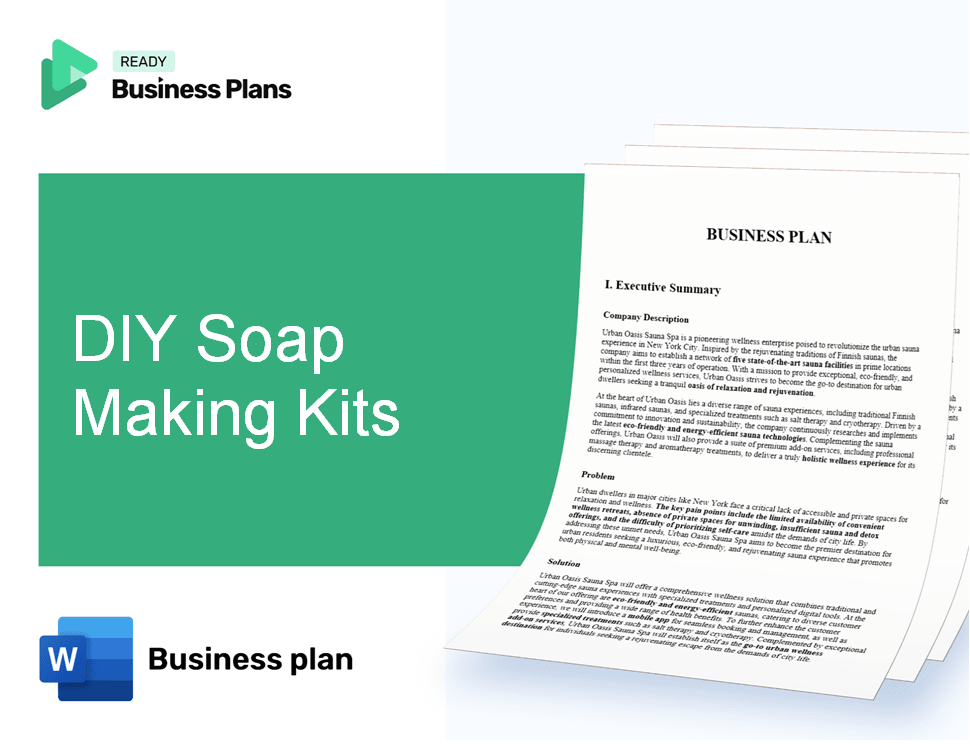 DIY Soap Making Kits Business Plan