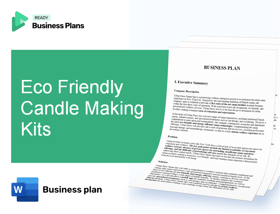 Eco Friendly Candle Making Kits Business Plan