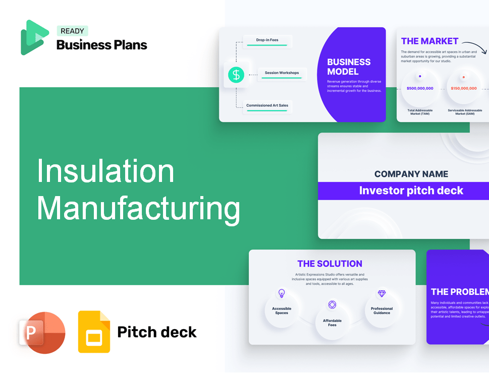Insulation Manufacturing Pitch Deck