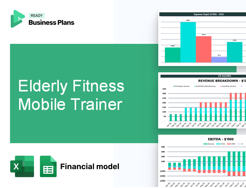 Elderly Fitness Mobile Trainer Financial Model