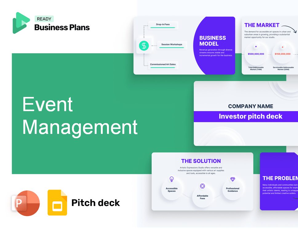 Event Management Pitch Deck