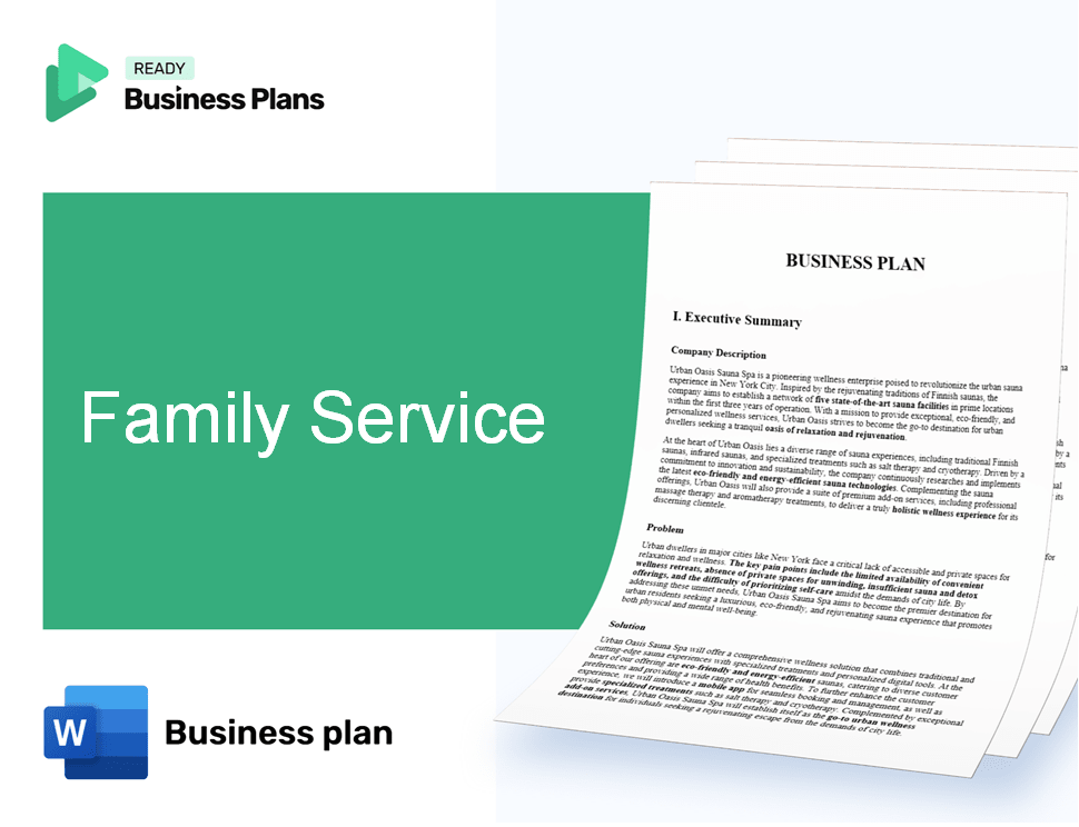 Family Service Business Plan