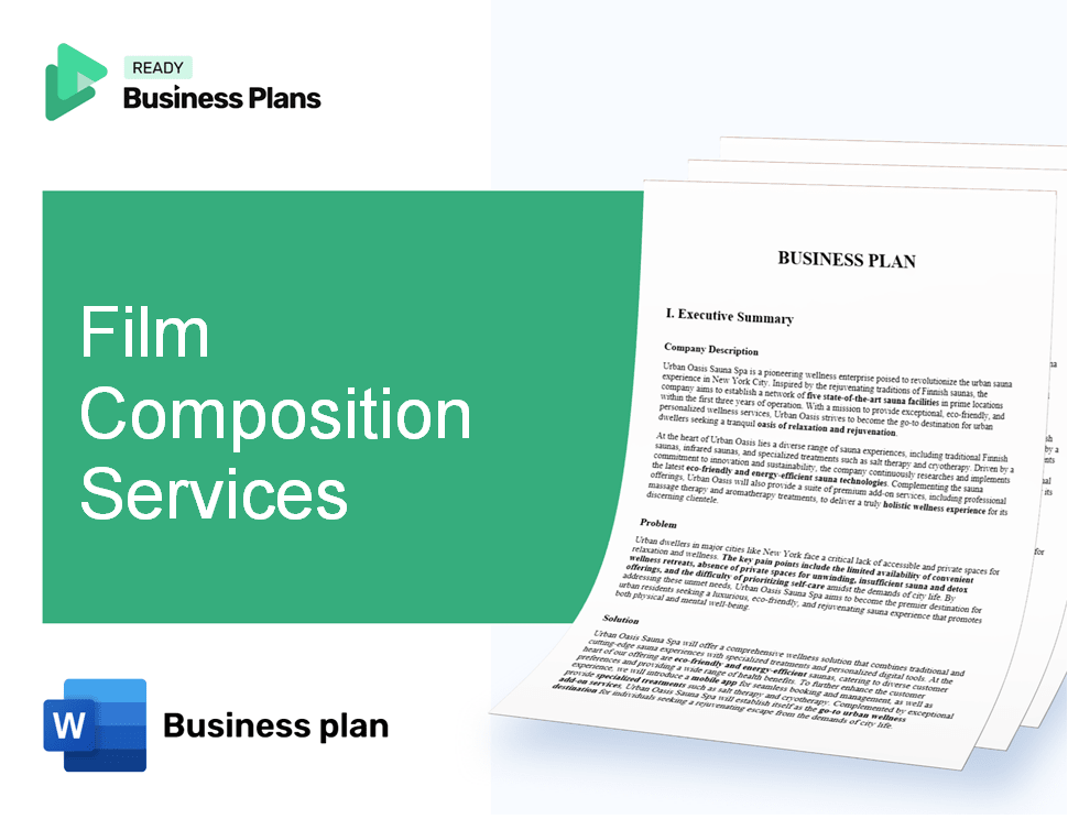 Film Composition Services Business Plan