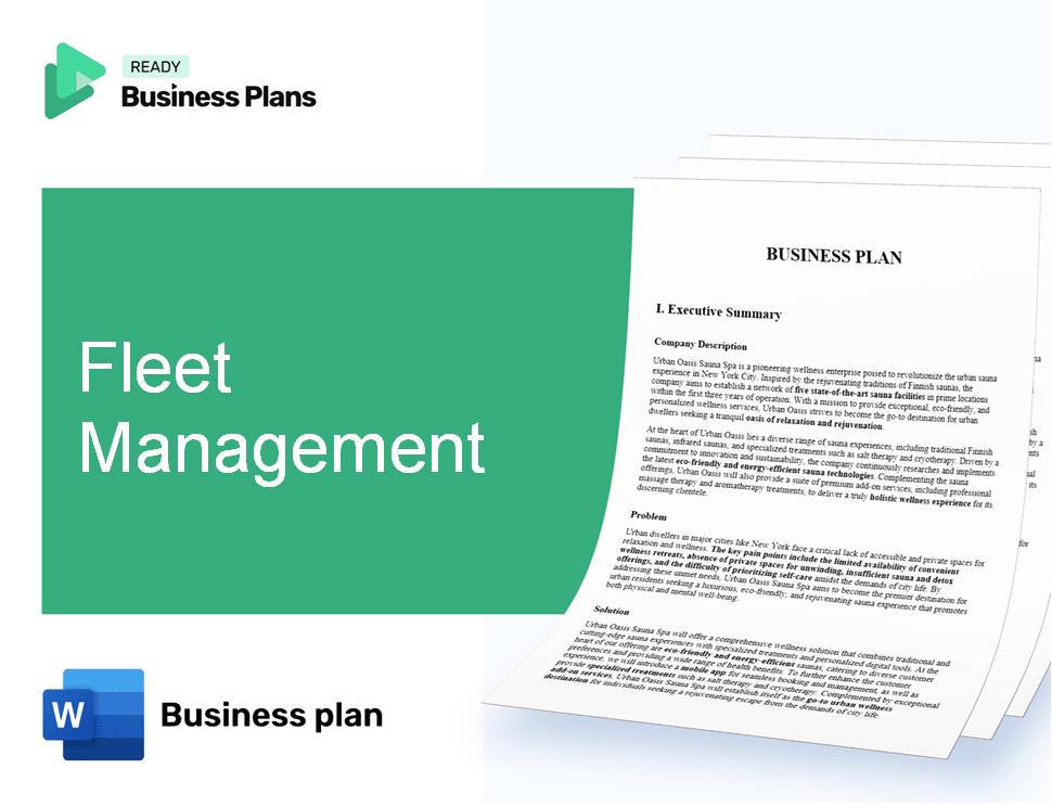 Fleet Management Business Plan