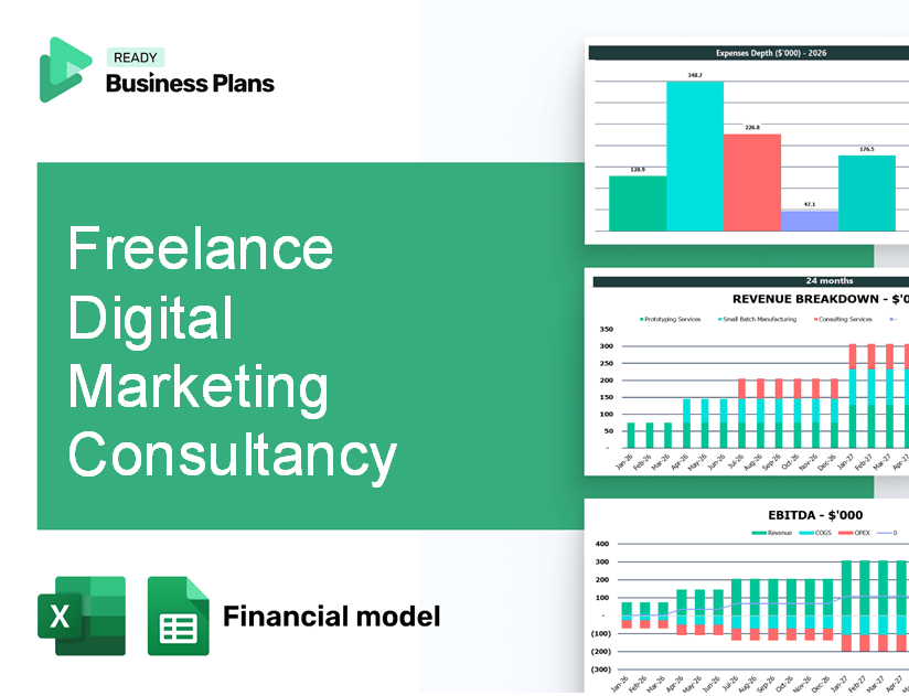 Freelance Digital Marketing Consultancy Financial Model