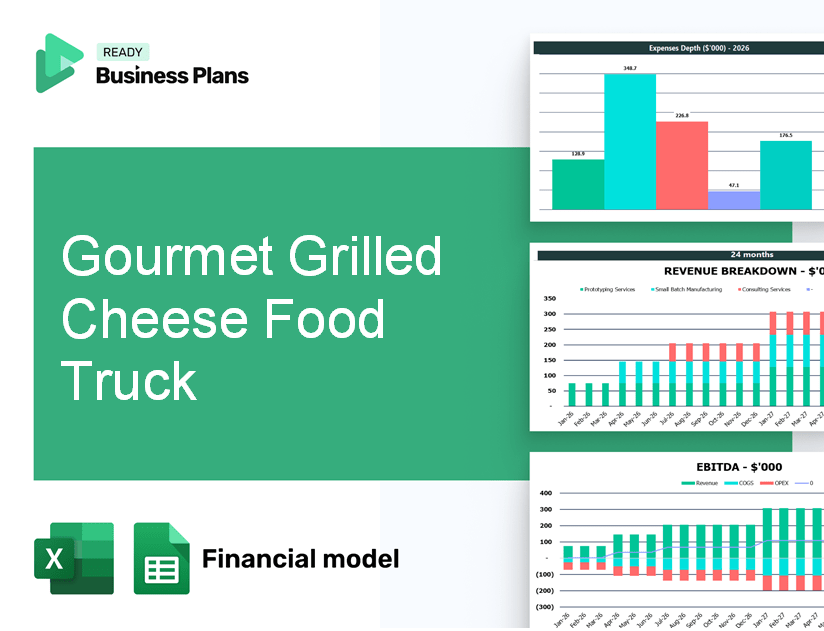 Gourmet Grilled Cheese Food Truck Financial Model
