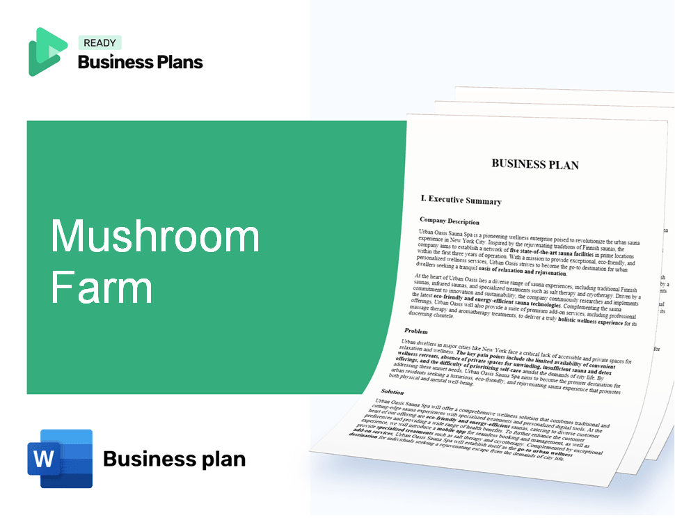 Mushroom Farm Business Plan