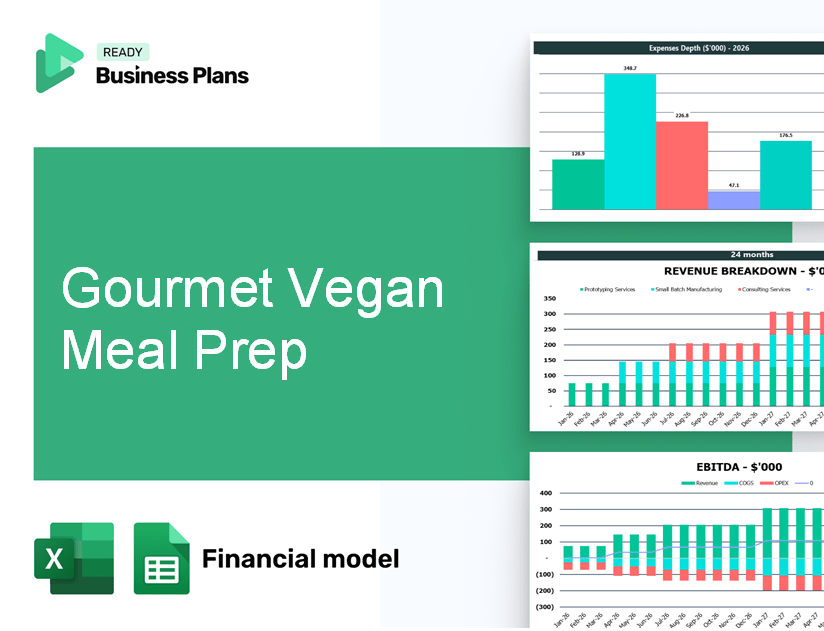 Gourmet Vegan Meal Prep Financial Model