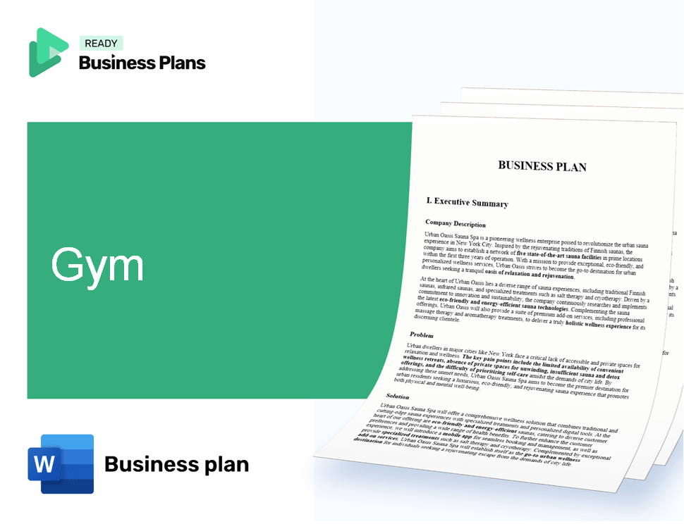 Gym Business Plan