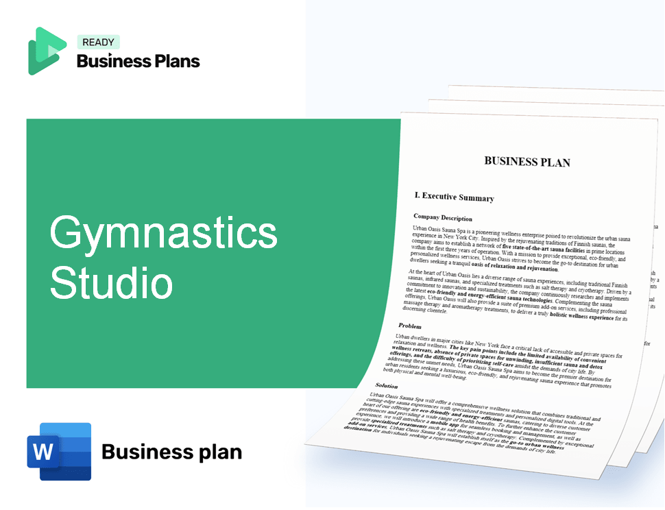 Gymnastics Studio Business Plan