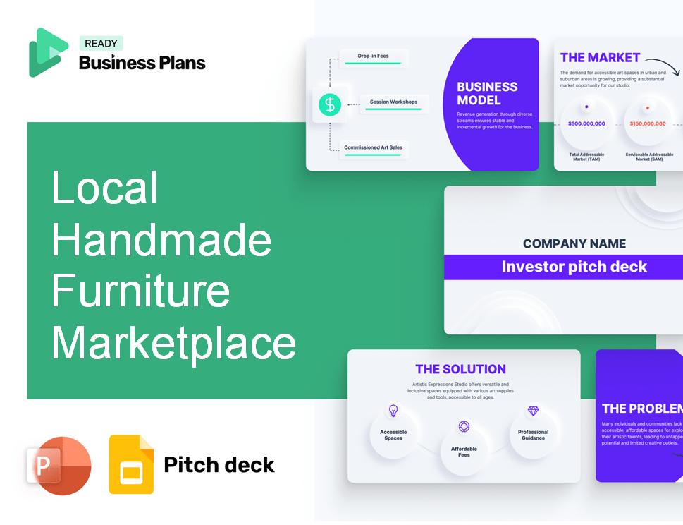 Local Handmade Furniture Marketplace Pitch Deck