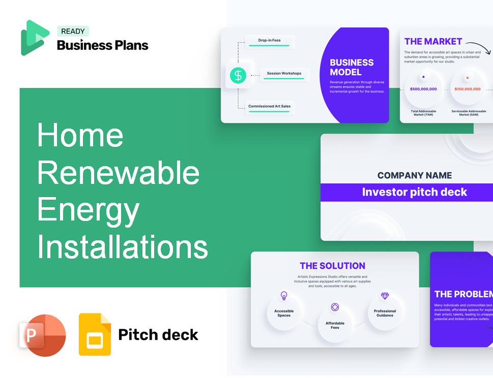 Home Renewable Energy Installations Pitch Deck