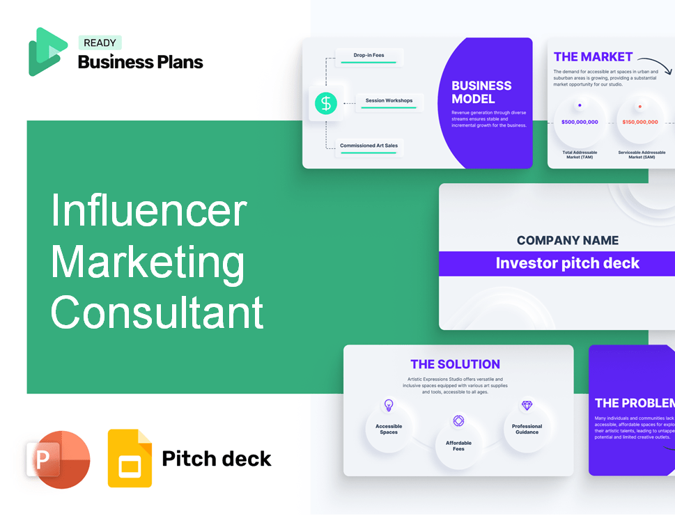 Influencer Marketing Consultant Pitch Deck