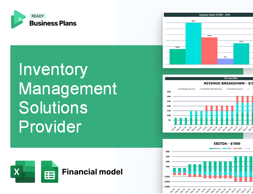 Inventory Management Solutions Provider Financial Model