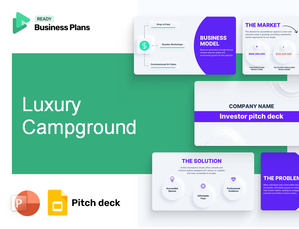 Luxury Campground Pitch Deck