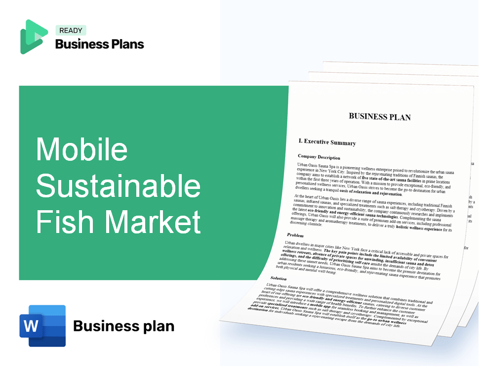 Mobile Sustainable Fish Market Business Plan