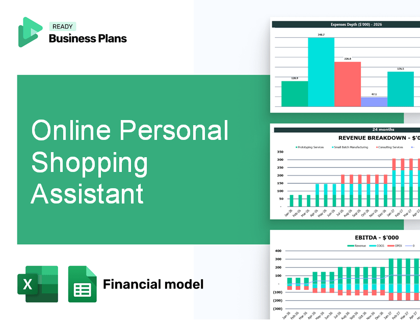 Online Personal Shopping Assistant Financial Model