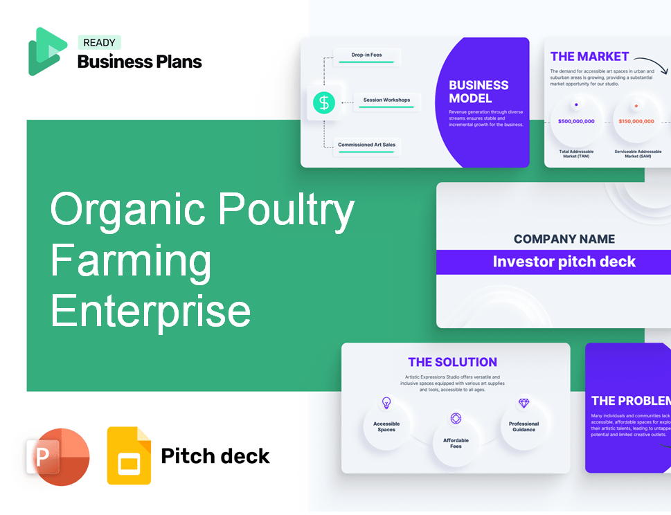 Organic Poultry Farming Enterprise Pitch Deck