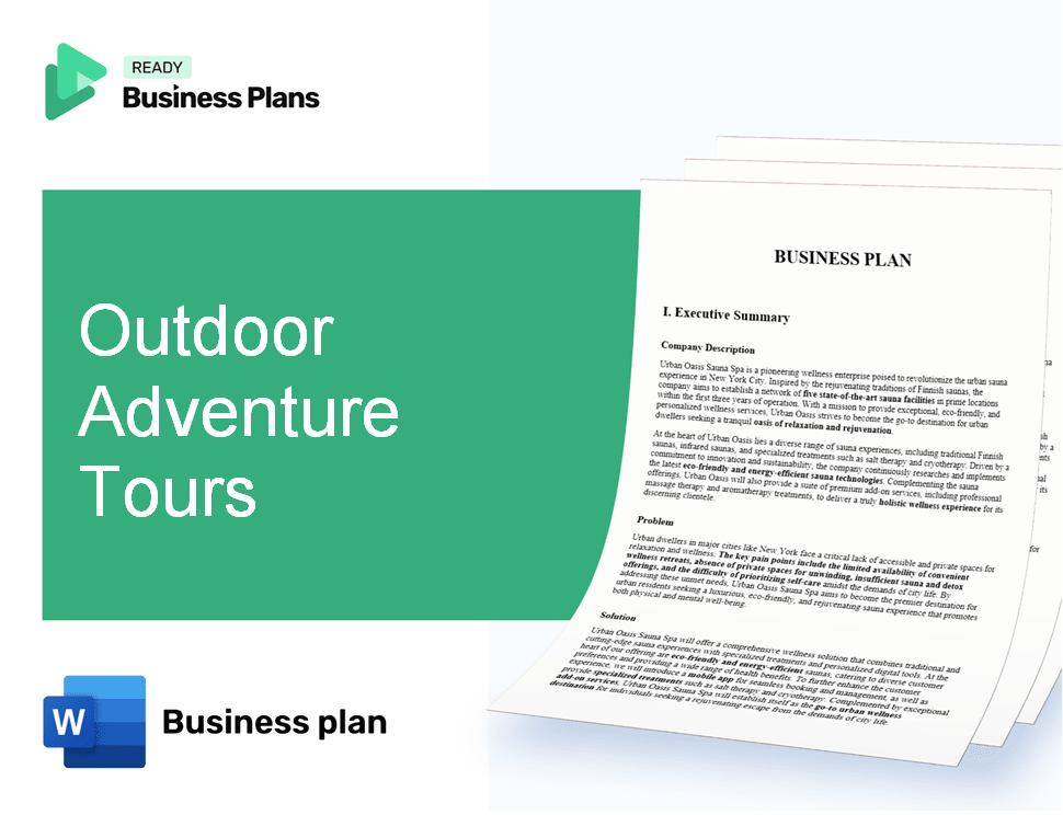 Outdoor Adventure Tours Business Plan
