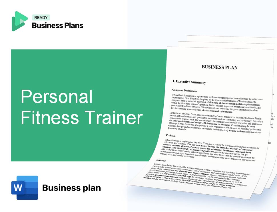 Personal Fitness Trainer Business Plan