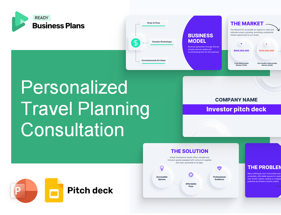 Personalized Travel Planning Consultation Pitch Deck
