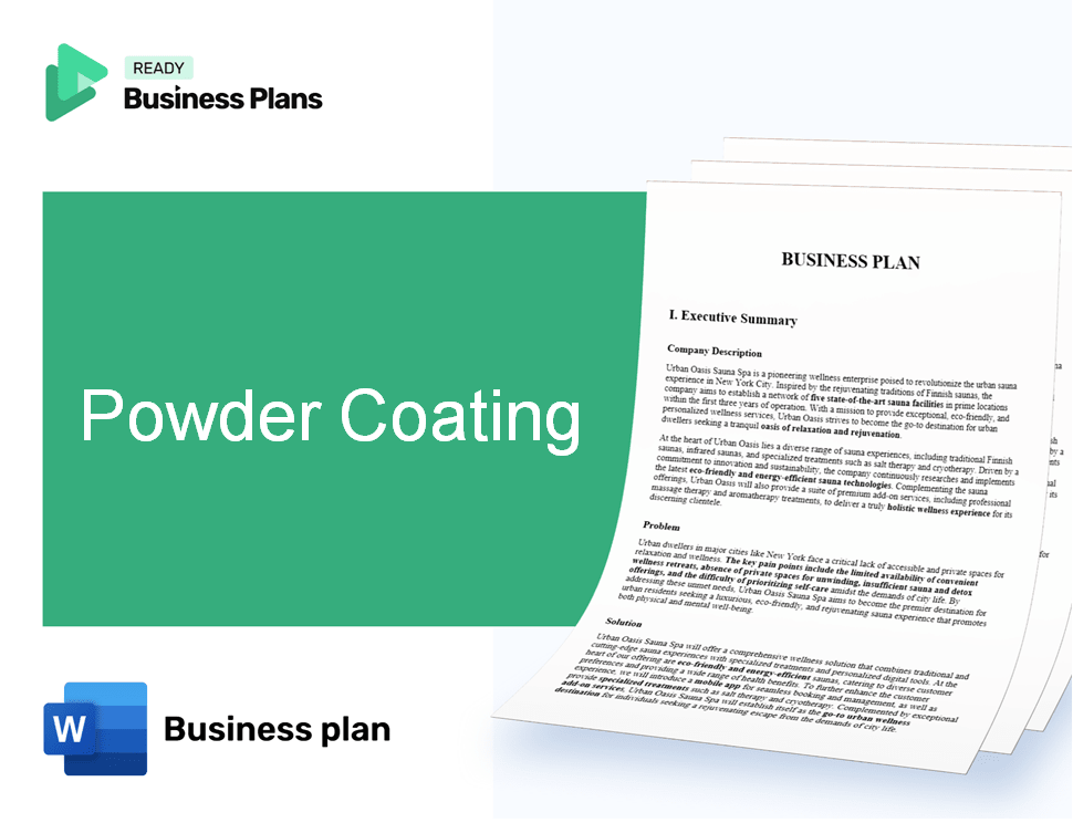 Powder Coating Business Plan
