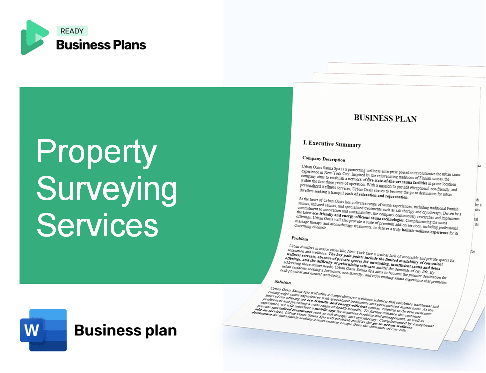 Property Surveying Services Business Plan