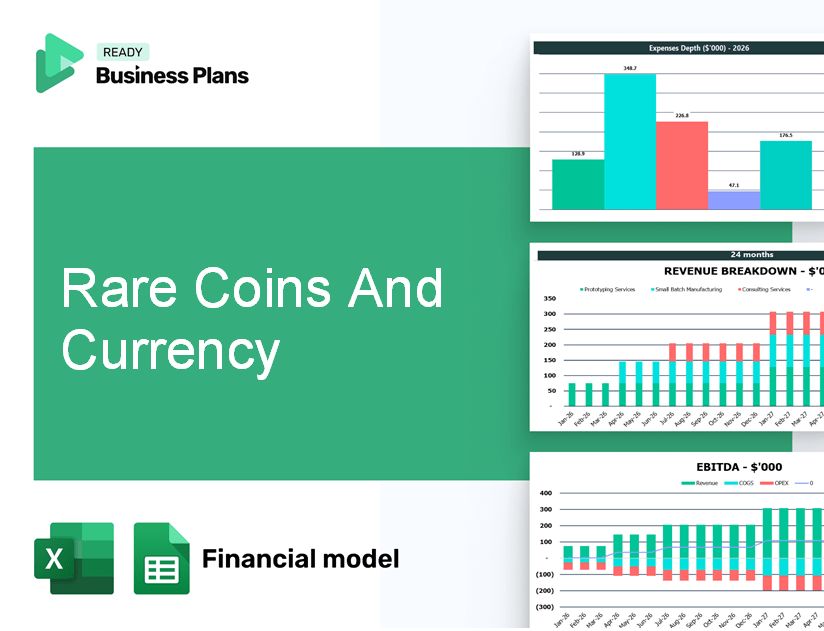 Rare Coins And Currency Financial Model