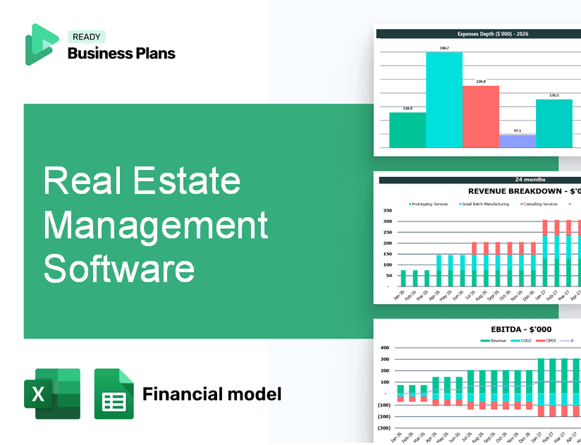 Real Estate Management Software Financial Model